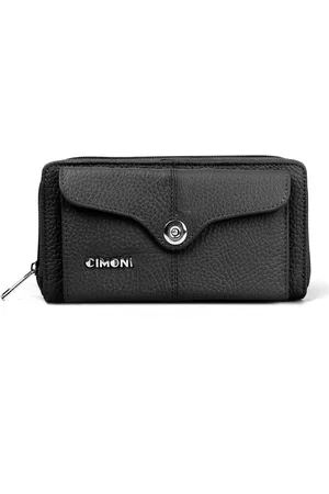 Cimoni Textured Leather Two Fold Wallet