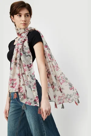 Max Collection Women Printed Tasselled Scarf