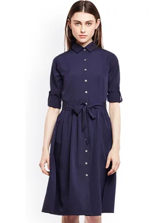 Chemistry Women Shirt Knee Length Dress
