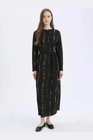 DeFacto Printed Shift Dress
