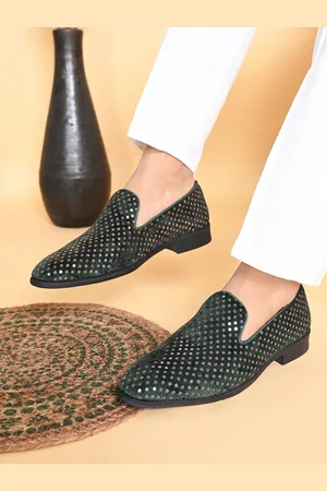 San Frissco Men Velvet Slip-On Mojaris