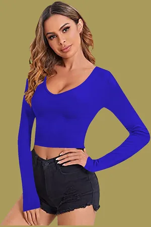 Dream Beauty Fashion Women Fitted Crop Top