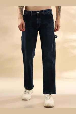 Mast & Harbour Men Mid-Rise Baggy Jeans