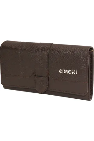 Cimoni Textured Leather Three Fold Wallet