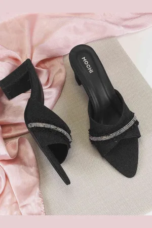 All Things Mochi Women Embellished Block Sandals