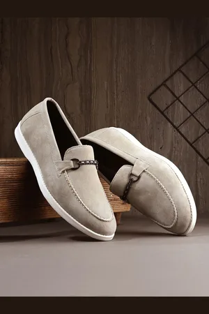Mast & Harbour Men Round Toe Lightweight Loafers