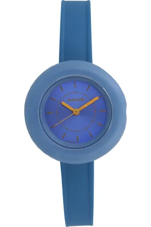 Sonata Tic Tac Toe Women Blue Analogue watch 87026PP06