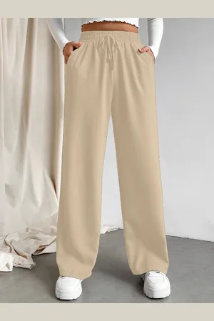 Corsica Women Loose Fit High-Rise Parallel Trousers