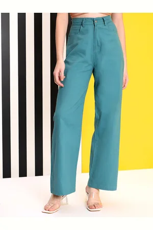 KOTTY Women Jean Straight Fit High-Rise Stretchable Jeans