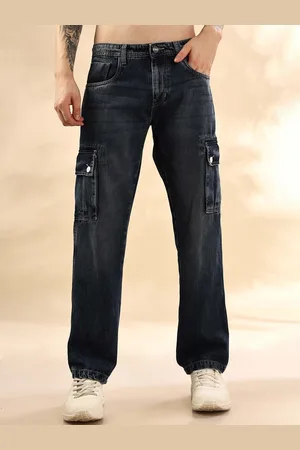 Mast & Harbour Men Mid-Rise Baggy Jeans