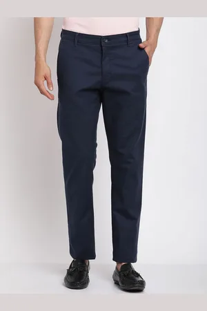 CANTABIL Men Original Regular Mid-Rise Relaxed Fit Trousers