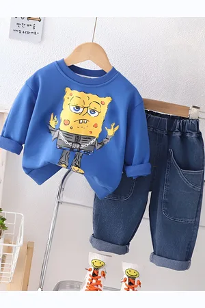 Googo Gaaga Boys Printed T-shirt with Trousers