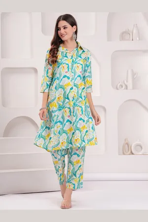 Kalini Printed Tunic With Trousers Co-Ords