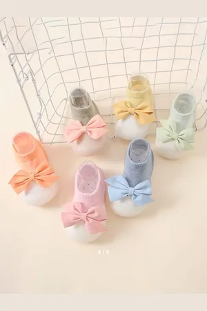 Neska Moda Girls Cotton Booties