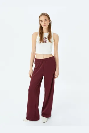 Koton Women Cotton Sleeveless Crop Top