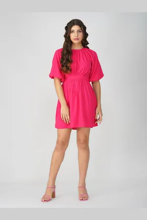 HERE&NOW Women Fit & Flare Mini Dress