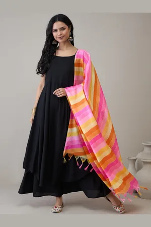 InWeave Women Regular Kurta with Palazzos & With Dupatta
