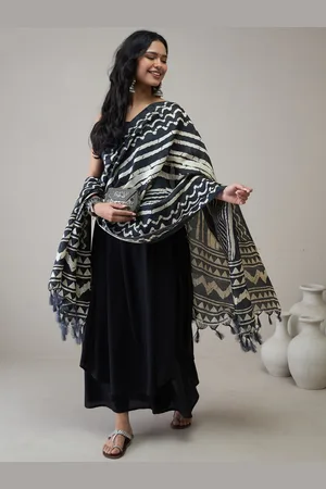 InWeave Women Regular Kurta with Palazzos & With Dupatta