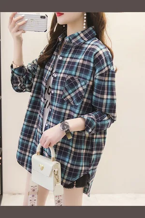 Mast & Harbour Women Opaque Checked Casual Shirt