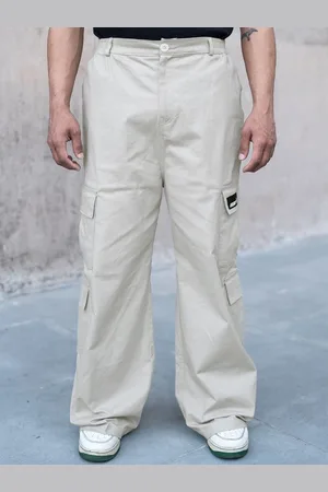HERE&NOW Men Regular Fit Cargos Trouser