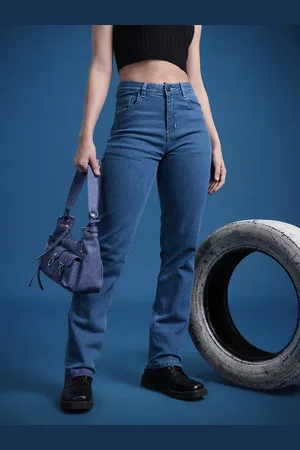 Roadster The Lifestyle Co. Women Classic Straight Fit Stretchable Jeans