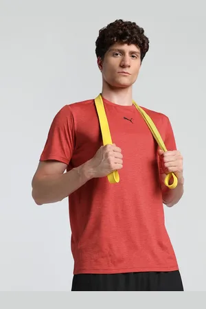 PUMA Men Train All Day Heather Cat Training Tee