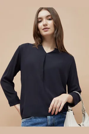 Lifestyle Women Mandarin Collar Top