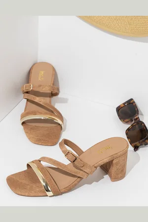 Inc 5 Women Open Toe Block Heel Sandals
