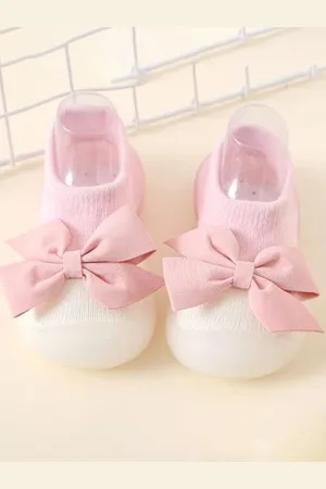Neska Moda Girls Pack Of 6 Cotton Booties