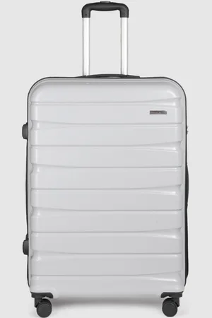 Teakwood Leathers India 360-Degree Rotation Hard Sided Large Trolley Bag- 96L
