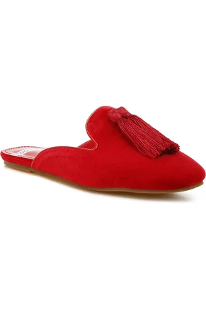 RAG & CO Women Mules with Bows Flats