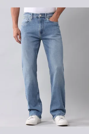 Ralph Lauren Men Vintage Mid-Rise Classic Bootcut Light Fade Jeans
