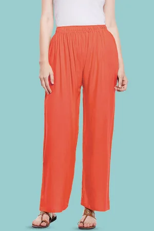 Castle Women Straight Fit Mid Rise Palazzos