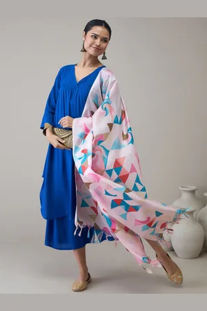 InWeave Women Regular Kurta with Palazzos & With Dupatta
