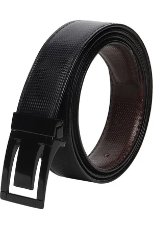 Provogue Men Textured Reversible Formal Belt