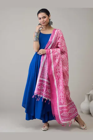 InWeave Women Regular Kurta with Palazzos & With Dupatta