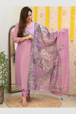 Moda Rapido Women Regular Kurta with Trousers & With Dupatta