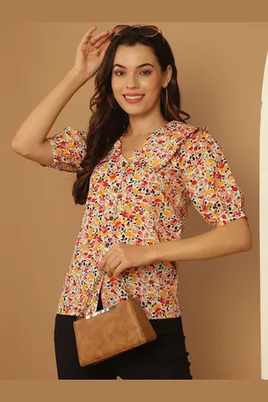 JAINISH Women Floral Print ed Top