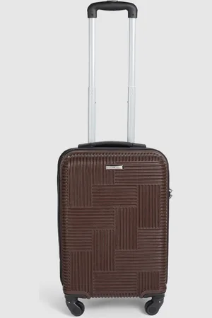 Teakwood Leathers LADAKH Textured Hard Sided Cabin Size Trolley Bag 38L
