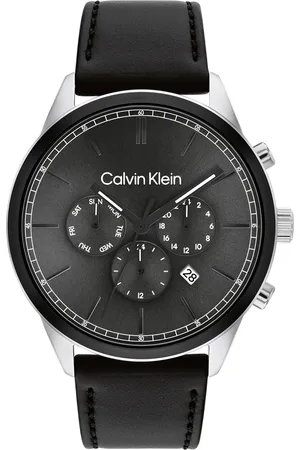 Calvin Klein Men Infinite Multi function Leather Analogue Watch 25200379