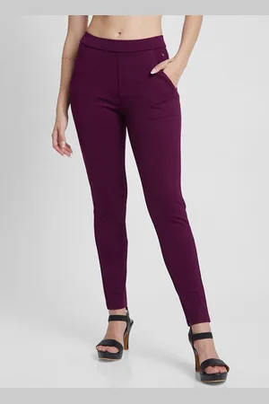SPYKAR Women Skinny-Fit High Rise Track Pant