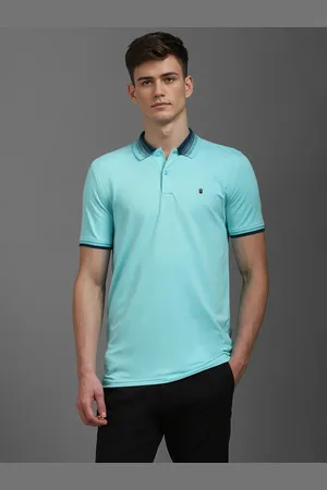 Louis Philippe Men Solid Slim Fit Cotton T-shirt