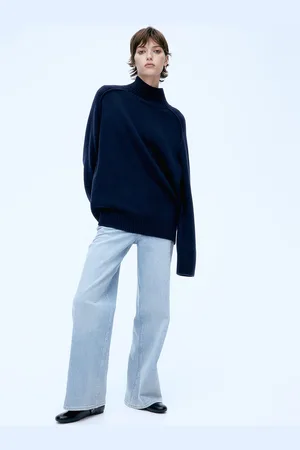 H&M Wide High Jeans