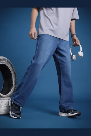 Roadster The Life Co. Men Flared Fit Pure Cotton Jeans