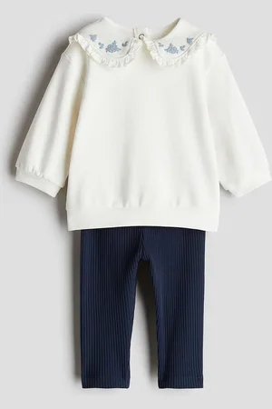 H&M Girls 2-Piece Top And Leggings Set