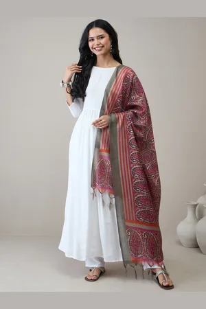 InWeave Women Regular Kurta with Palazzos & With Dupatta