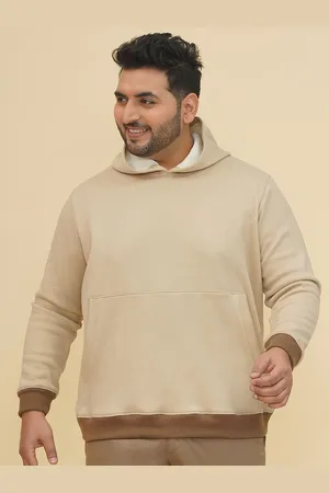 John Pride Men Plus Size Hooded Pullover Sweatshirt