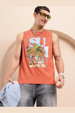 Mast & Harbour Men Printed Relaxed Fit T-shirt