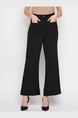 MADAME Women Mid-Rise Regular Fit Trousers