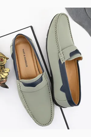Mast & Harbour Men Slip On Round Toe Penny Loafers